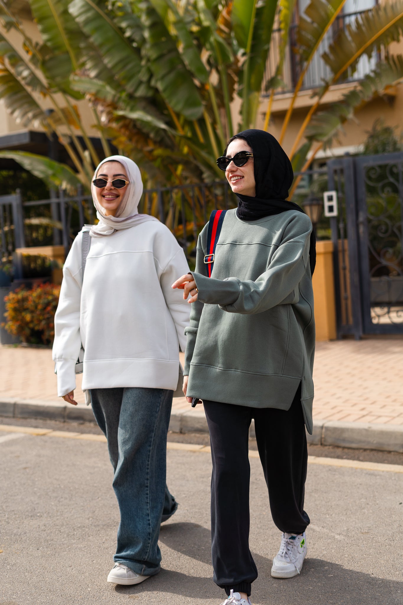 Thumbhole Olive Sweater