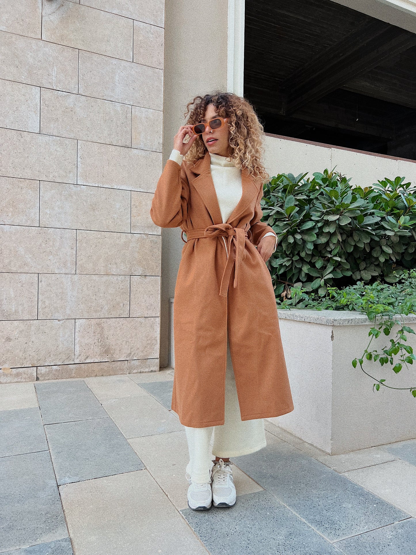 Wool Belted Havan Coat