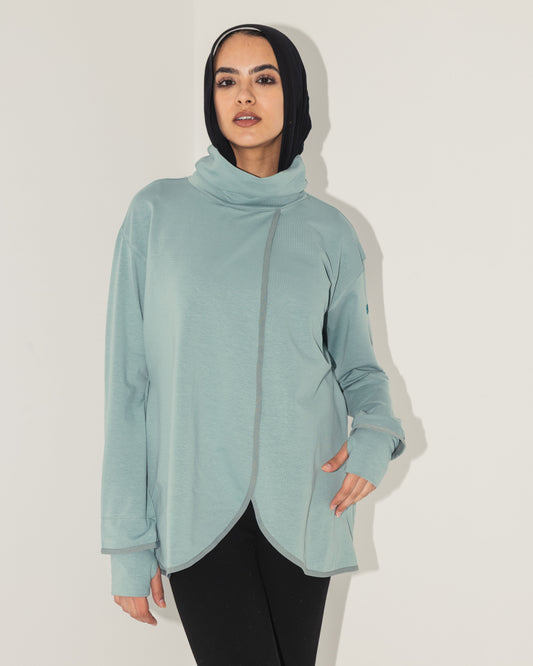 Mint Dri Fit Sweatshirt