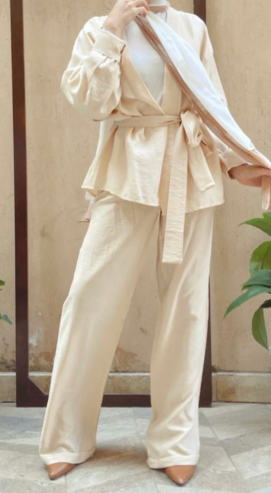 Linen Wide Pants